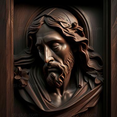 3D model st jesus (STL)